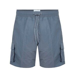 Firetrap Mens Elasticated Waist Cargo Shorts / Gray